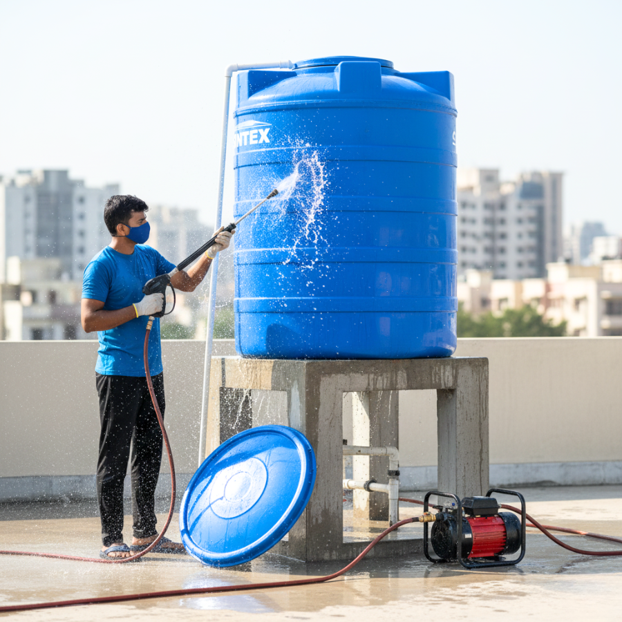 Water Tank cleaning Services